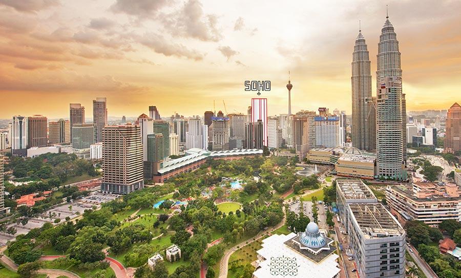 Soho Suites Klcc By Laberry Homestay Куала-Лумпур Экстерьер фото